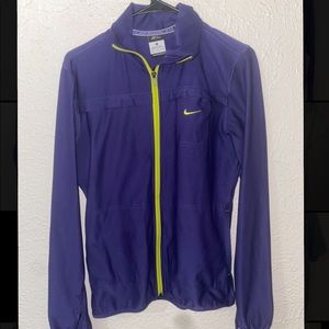 nike zip-up spandex material
